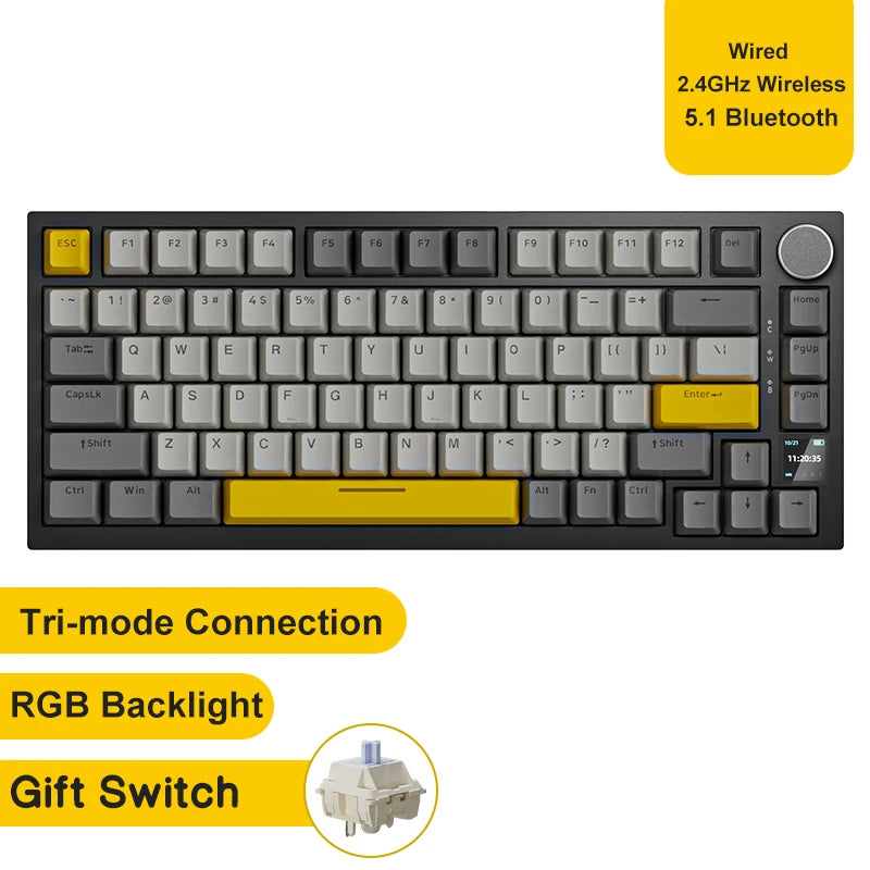 Ajazz AK820/AK820 Pro Mechanical Gaming Keyboard