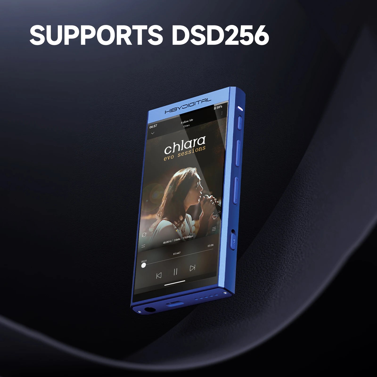 HiBy M300 Android 13 HiFi Music Player