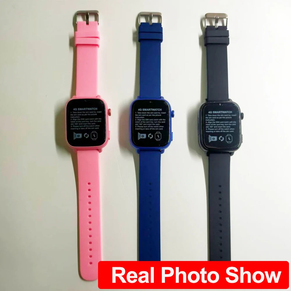 4G Kids Smart Watch with GPS, WiFi, Video Call, SOS, Camera & Location Tracker