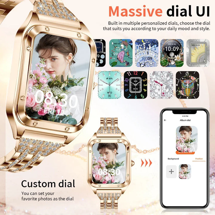 LIGE Women’s Smart Watch – Fashion Bracelet