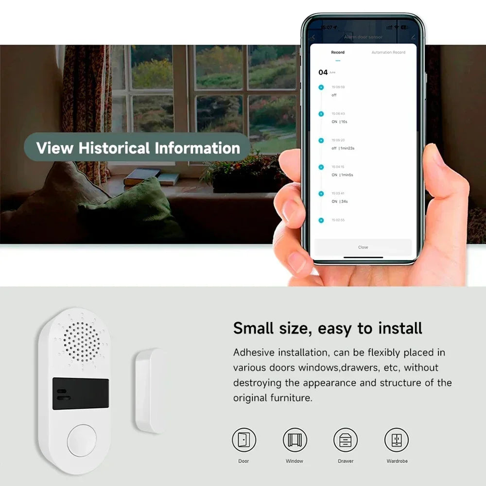 Tuya WiFi Door & Window Sensor