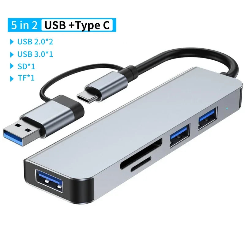 USB-C 3.0 Multiport Adapter Hub