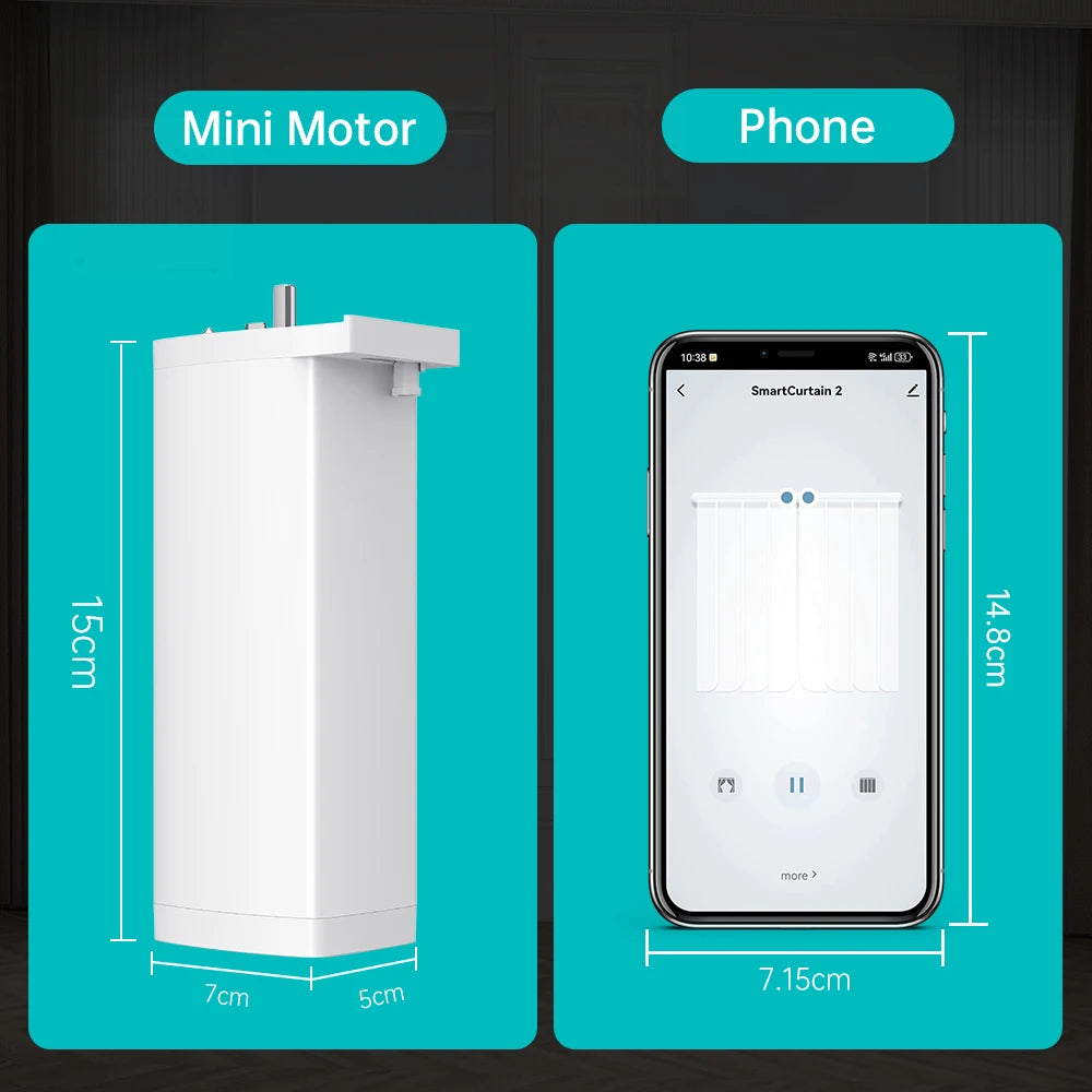 Tuya 155MM Smart Curtain Motor