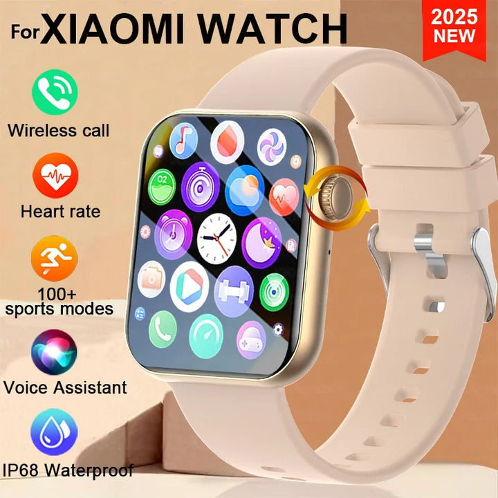 2025 Smart Watch – Full Touch, Bluetooth Call