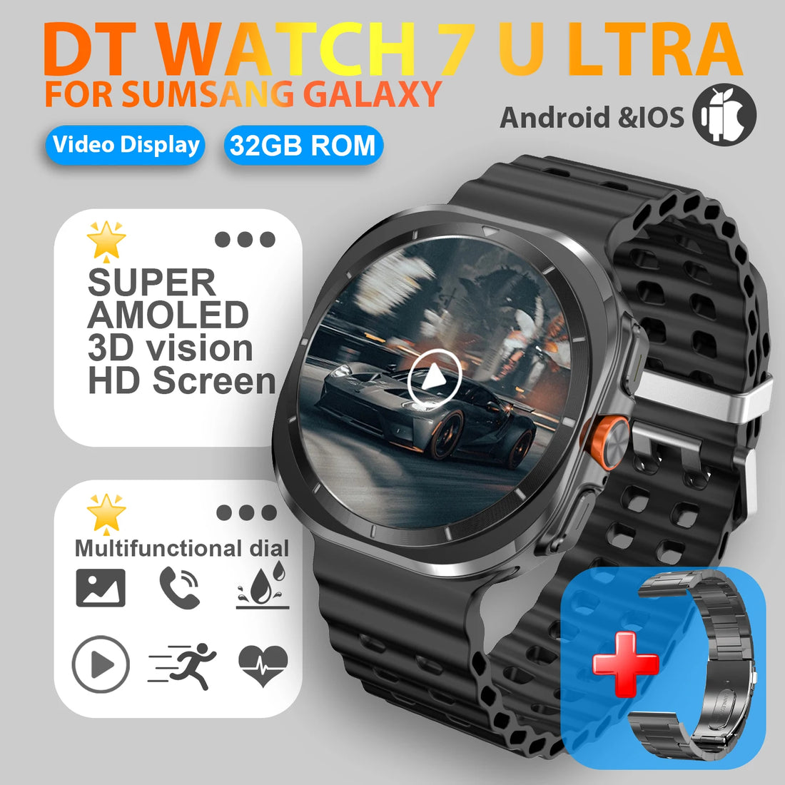 Watch 7 Ultra 2025 Smartwatch