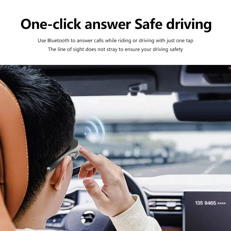 YJ006 Cycling Bluetooth Smart Glasses with Audio Call and Music Headset