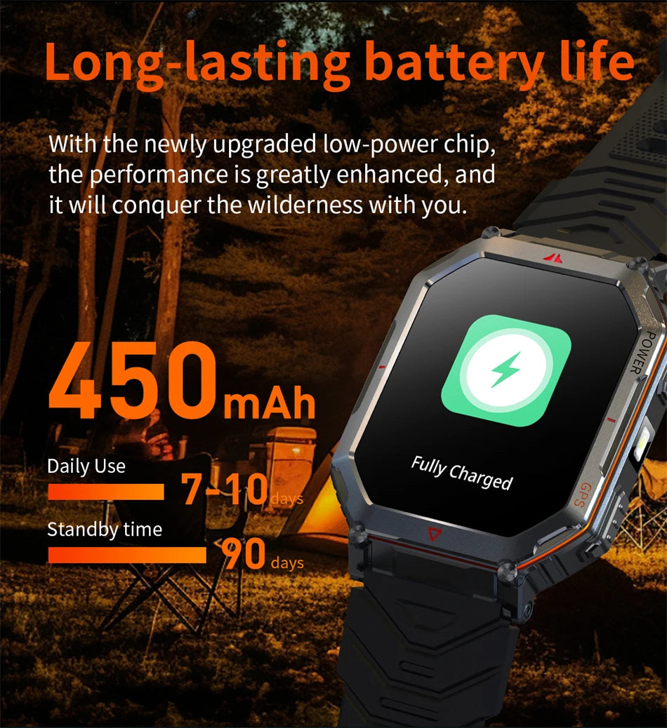 LIGE Men’s Outdoor Smart Watch