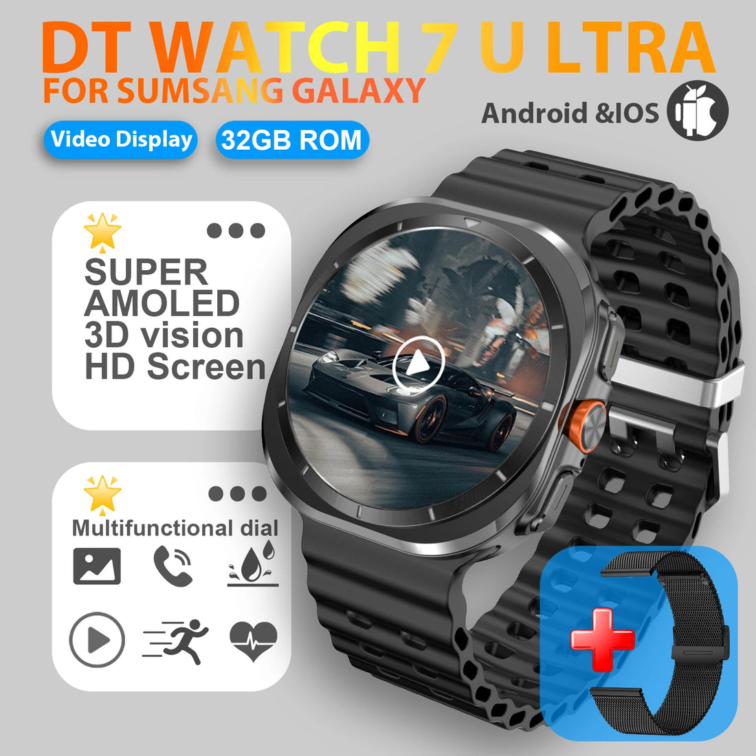Watch 7 Ultra 2025 Smartwatch