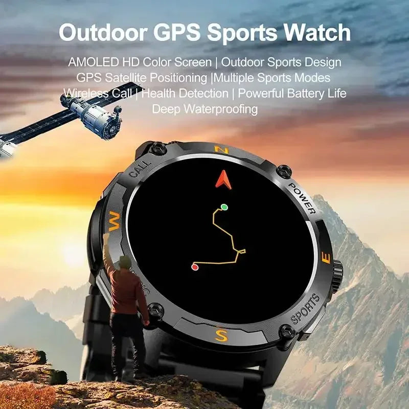 Outdoor Smart Watch – 5 Satellite GPS
