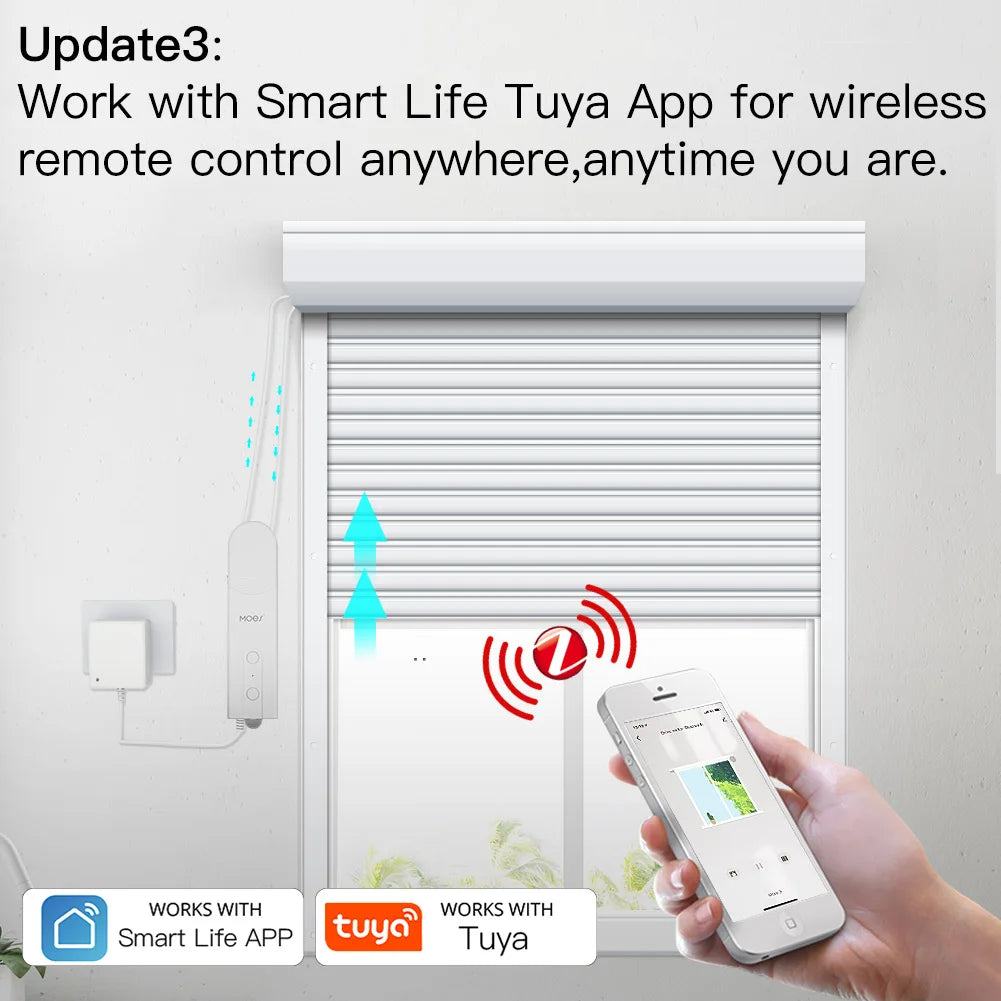 ZigBee Smart Roller Blind Motor