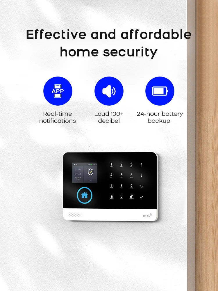 PGST 103 4G WiFi GSM Home Security System