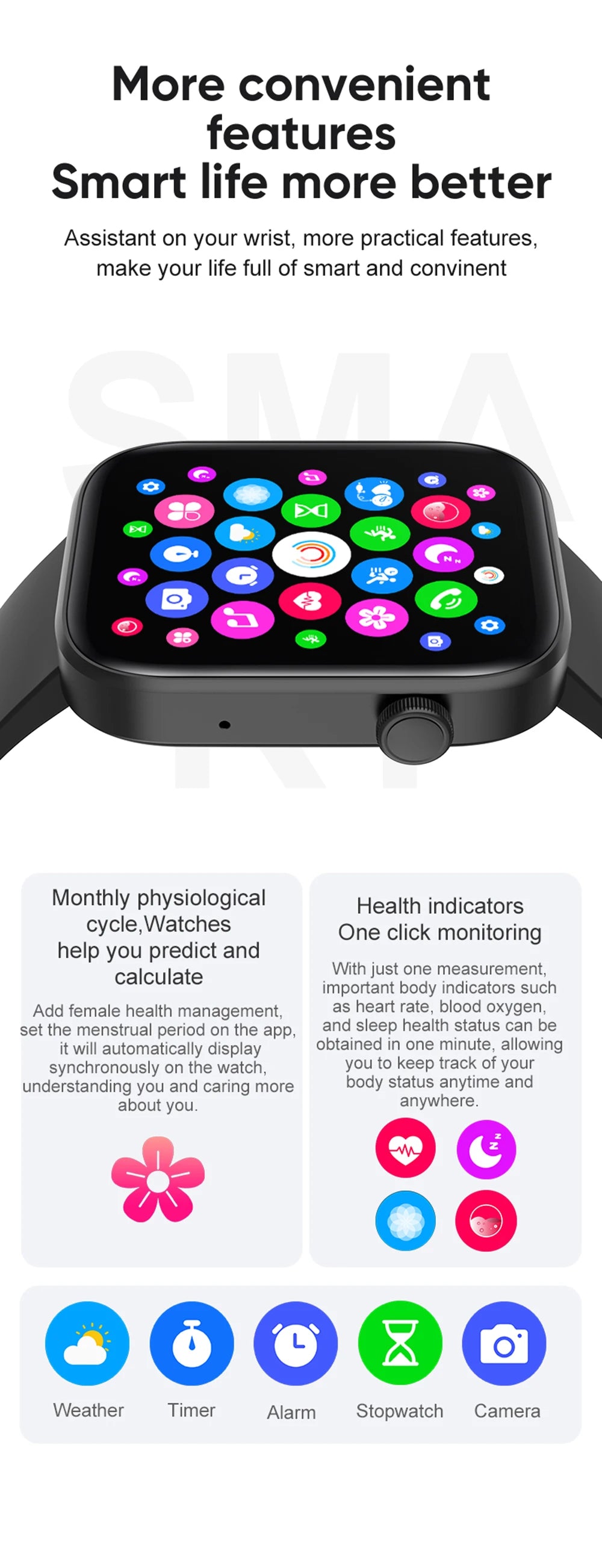 COLMI P71 Smart Watch – Bluetooth Calling