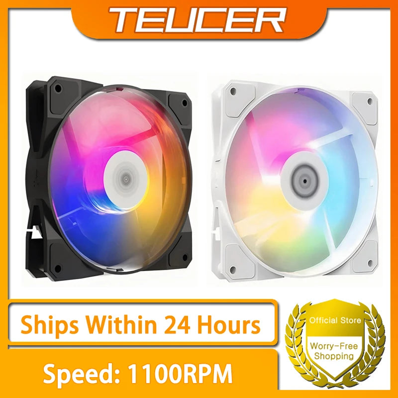 TEUCER P16 RGB 120mm PC Case Fan
