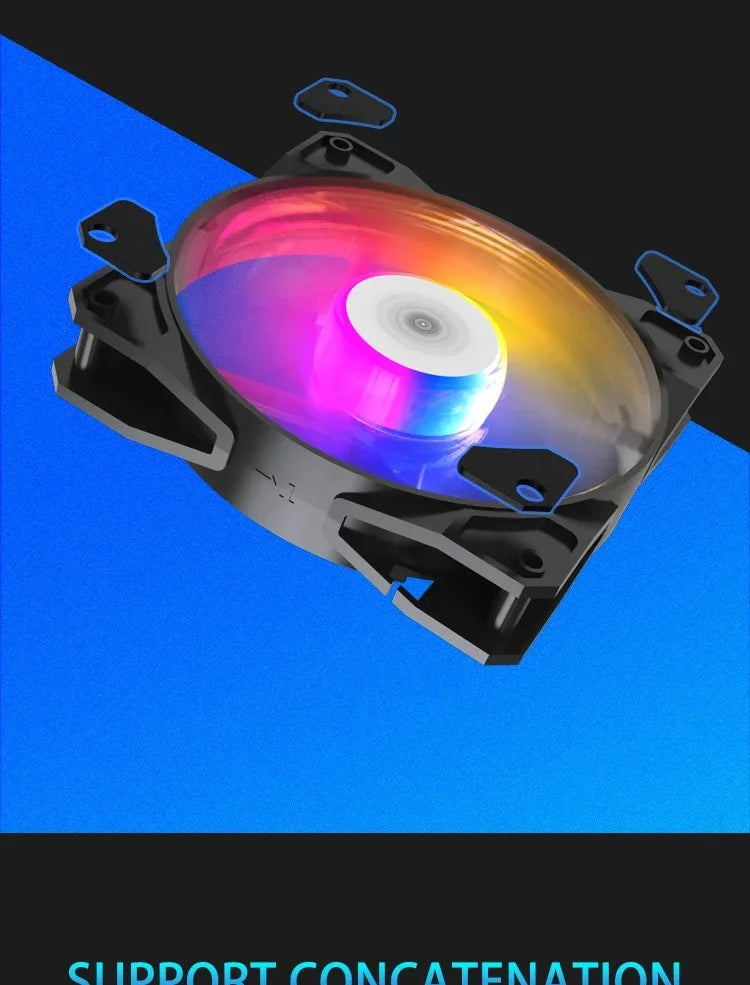 TEUCER P16 RGB 120mm PC Case Fan