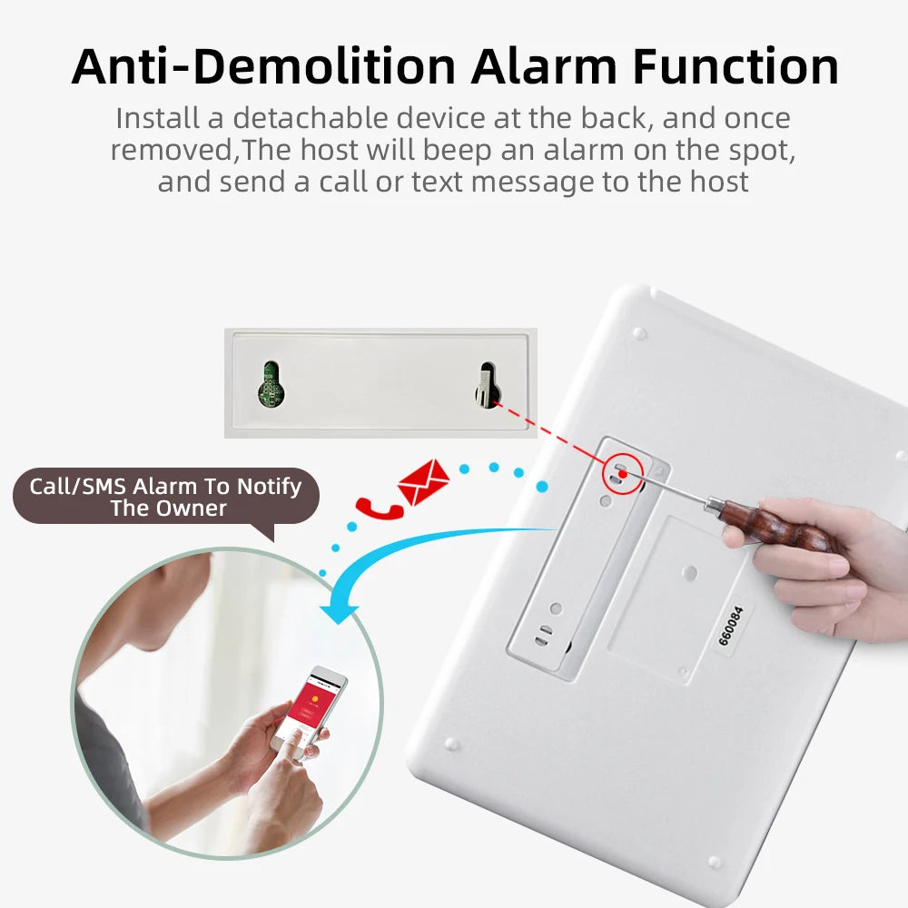 PGST 103 4G WiFi GSM Home Security System