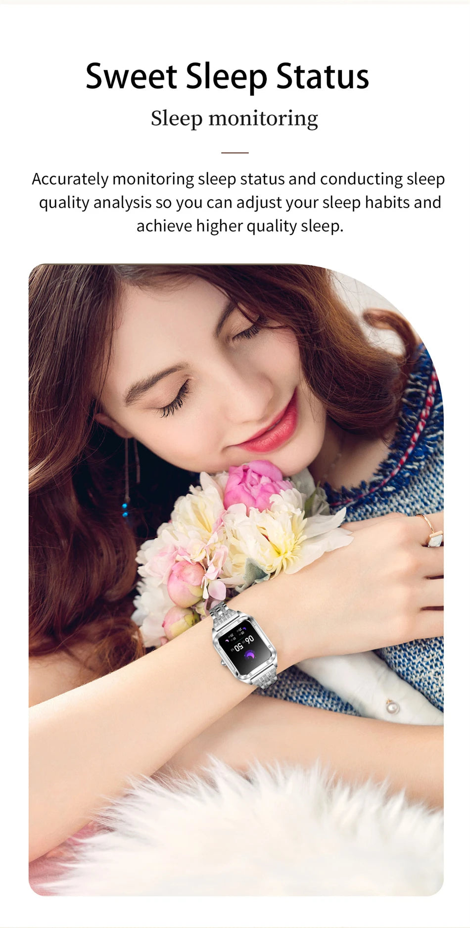 LIGE Women’s Smart Watch – Fashion Bracelet