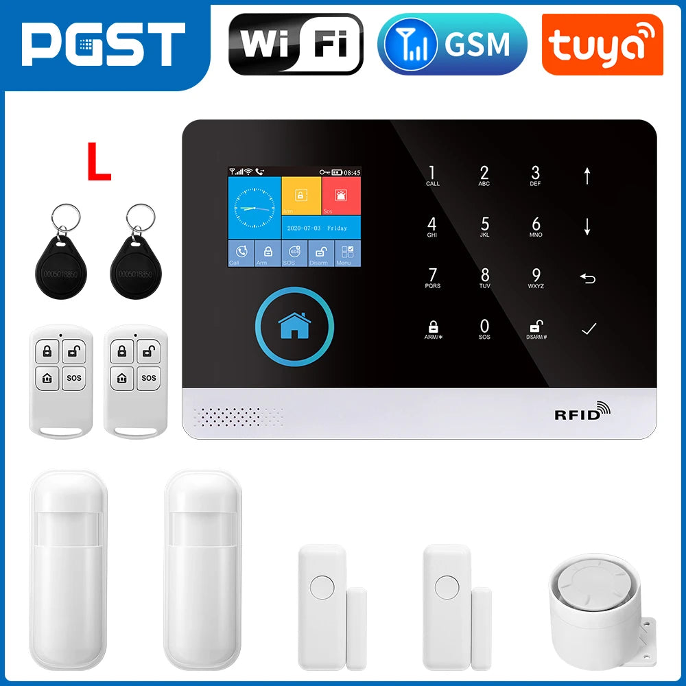 PGST 103 4G WiFi GSM Home Security System