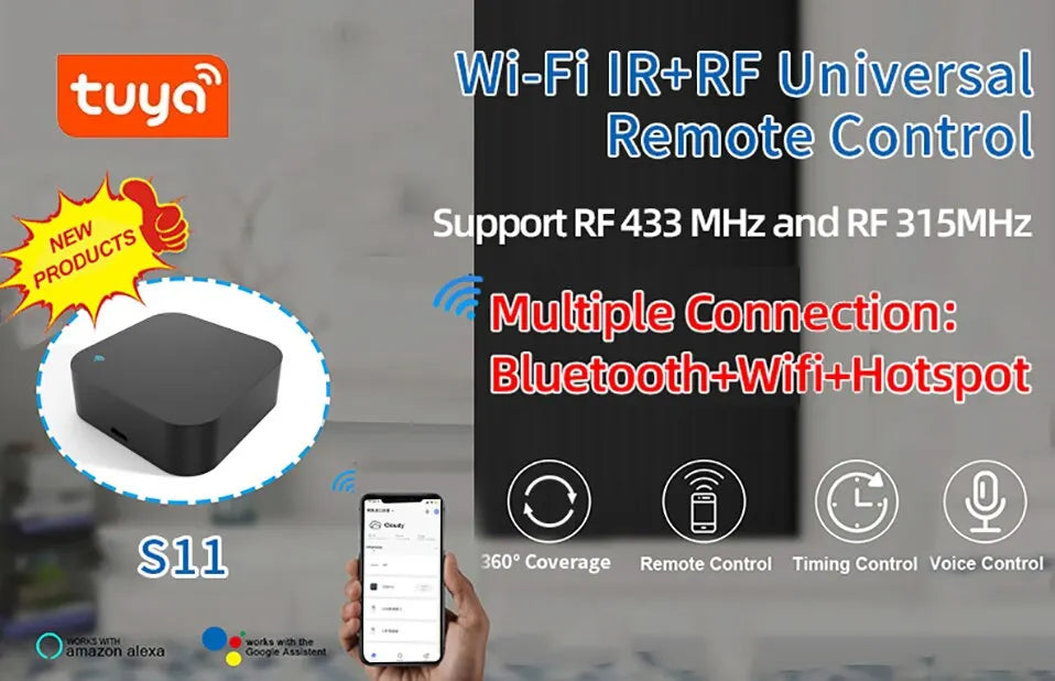 Tuya WiFi RF/IR Smart Remote