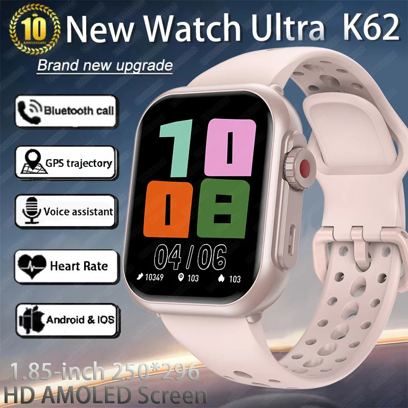 Smartwatch Ultra 2 – 1.85" HD Touch Screen