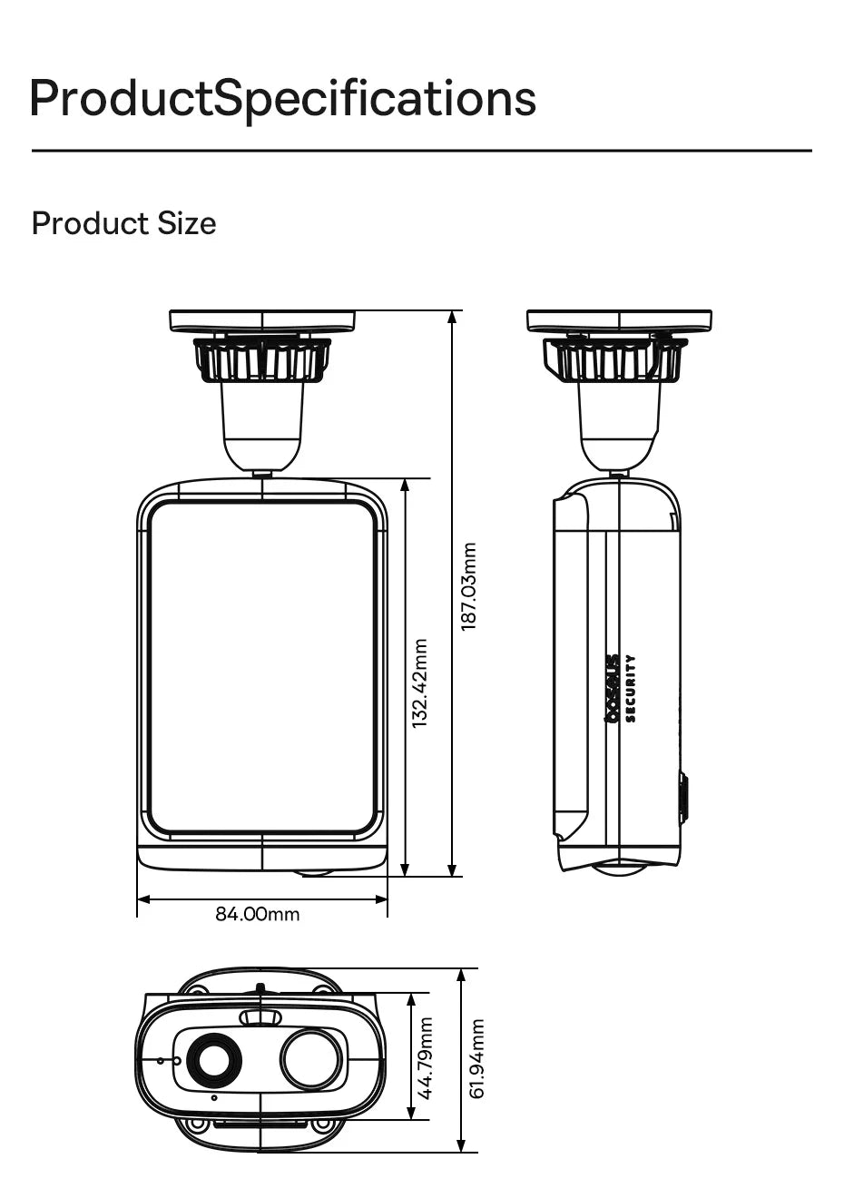 Baseus S1 Lite Solar Security Camera