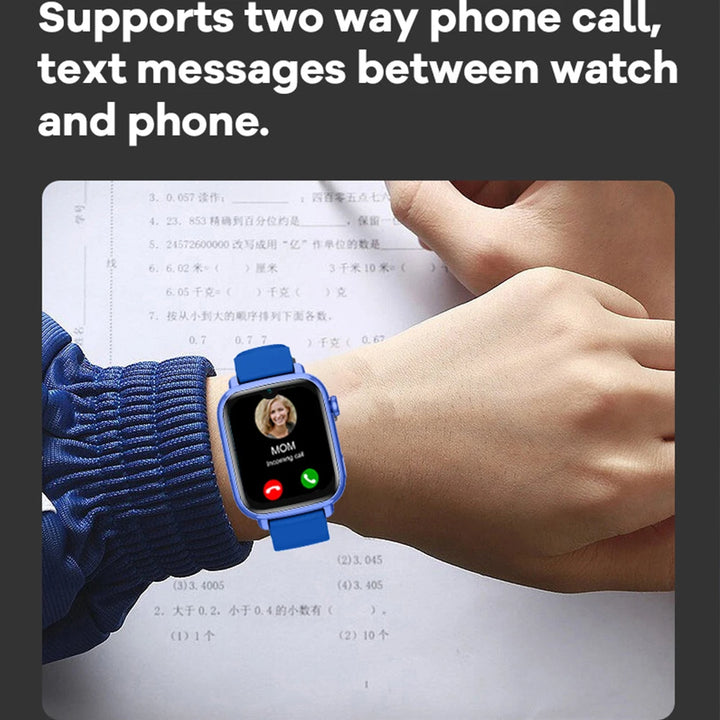 4G Kids Smart Watch with GPS, WiFi, Video Call, SOS, Camera & Location Tracker