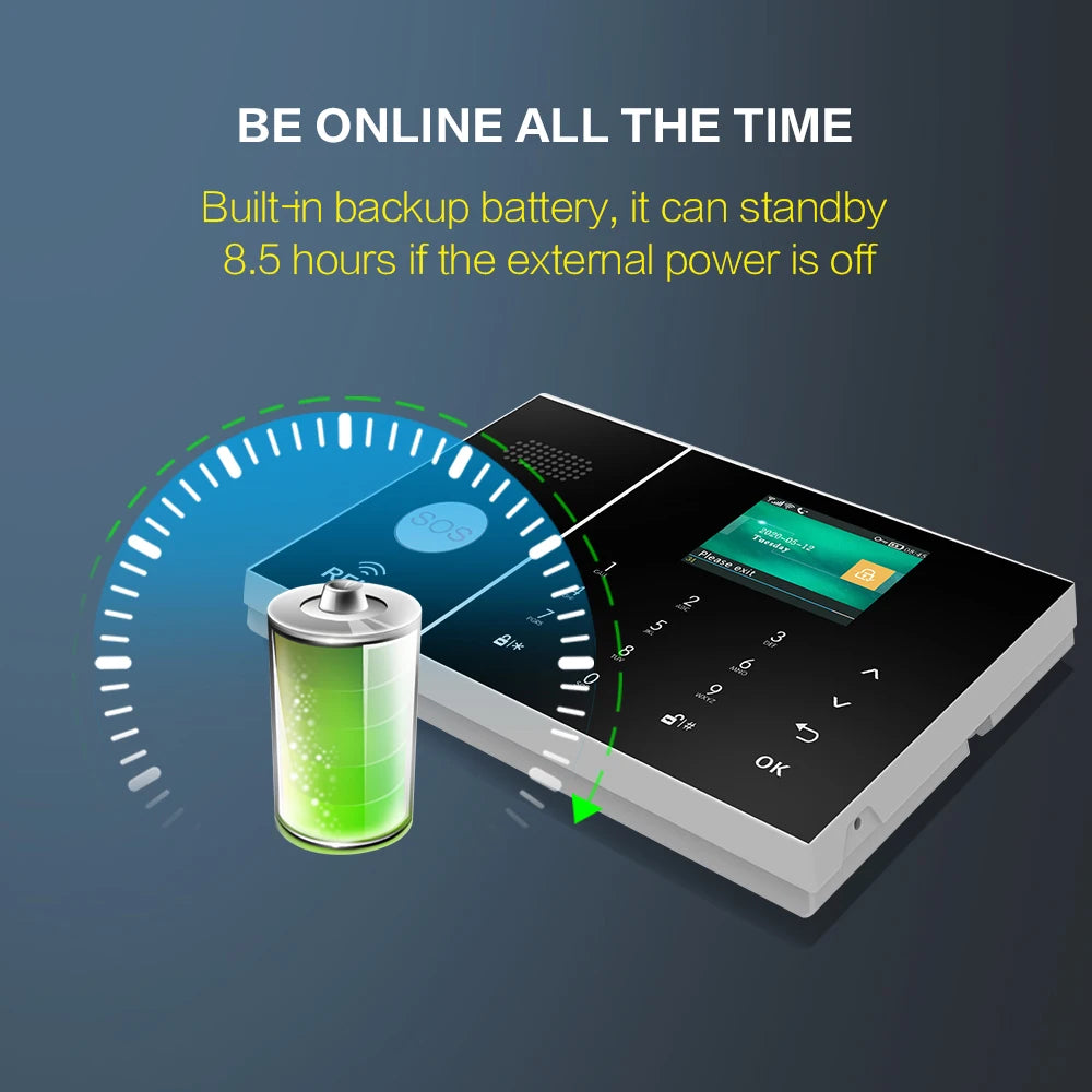 PGST WiFi GSM Smart Home Alarm System with Tuya App