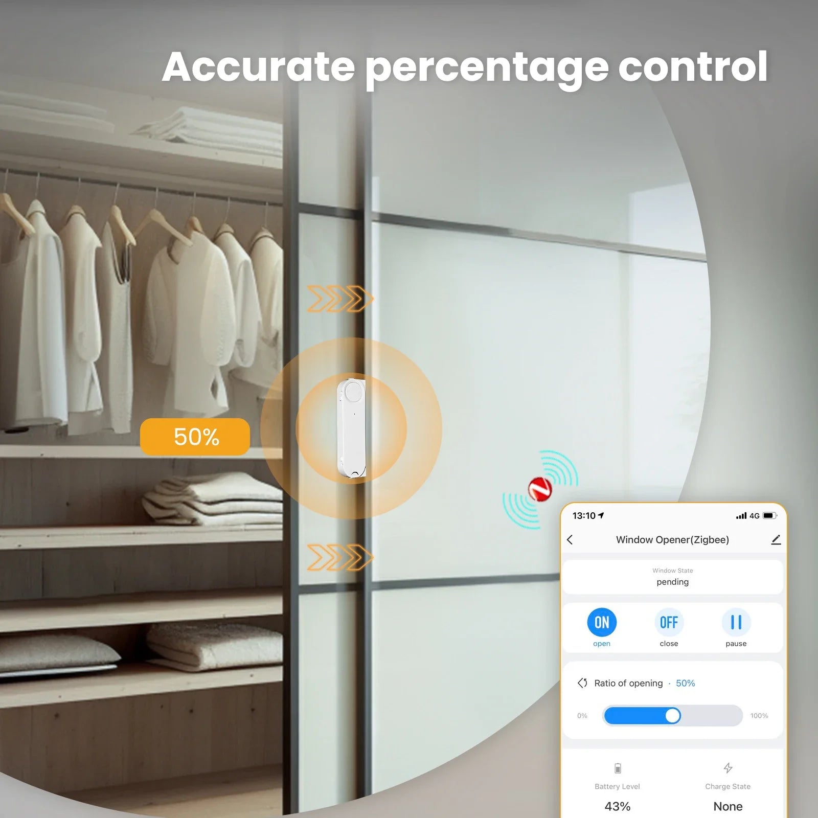 MOES Tuya ZigBee Smart Window Opener
