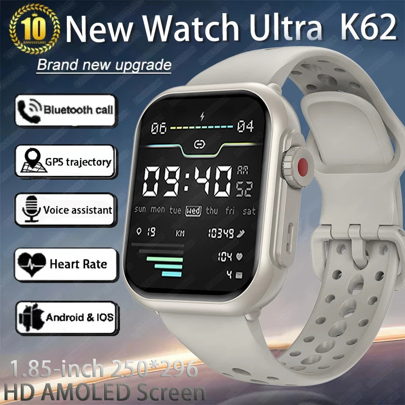 Smartwatch Ultra 2 – 1.85" HD Touch Screen