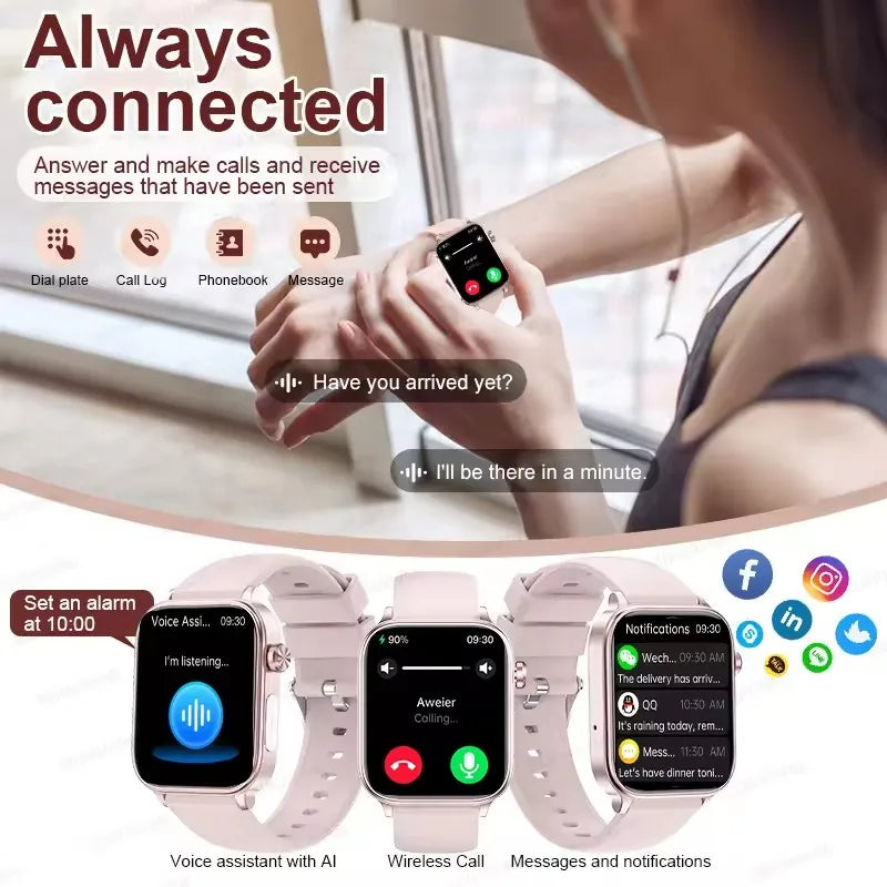2025 ECG+PPG Smartwatch – Women’s Menstrual Health