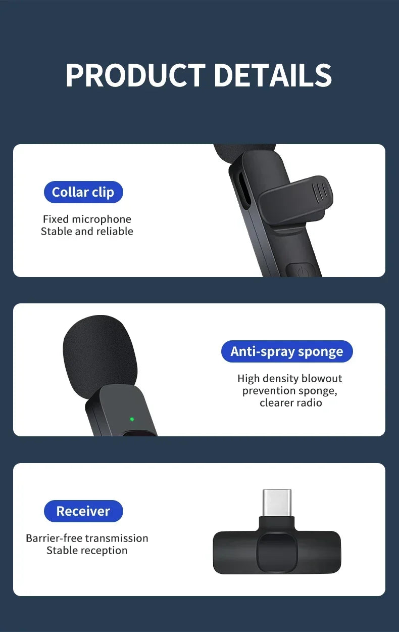 Basix Wireless Lavalier Microphone