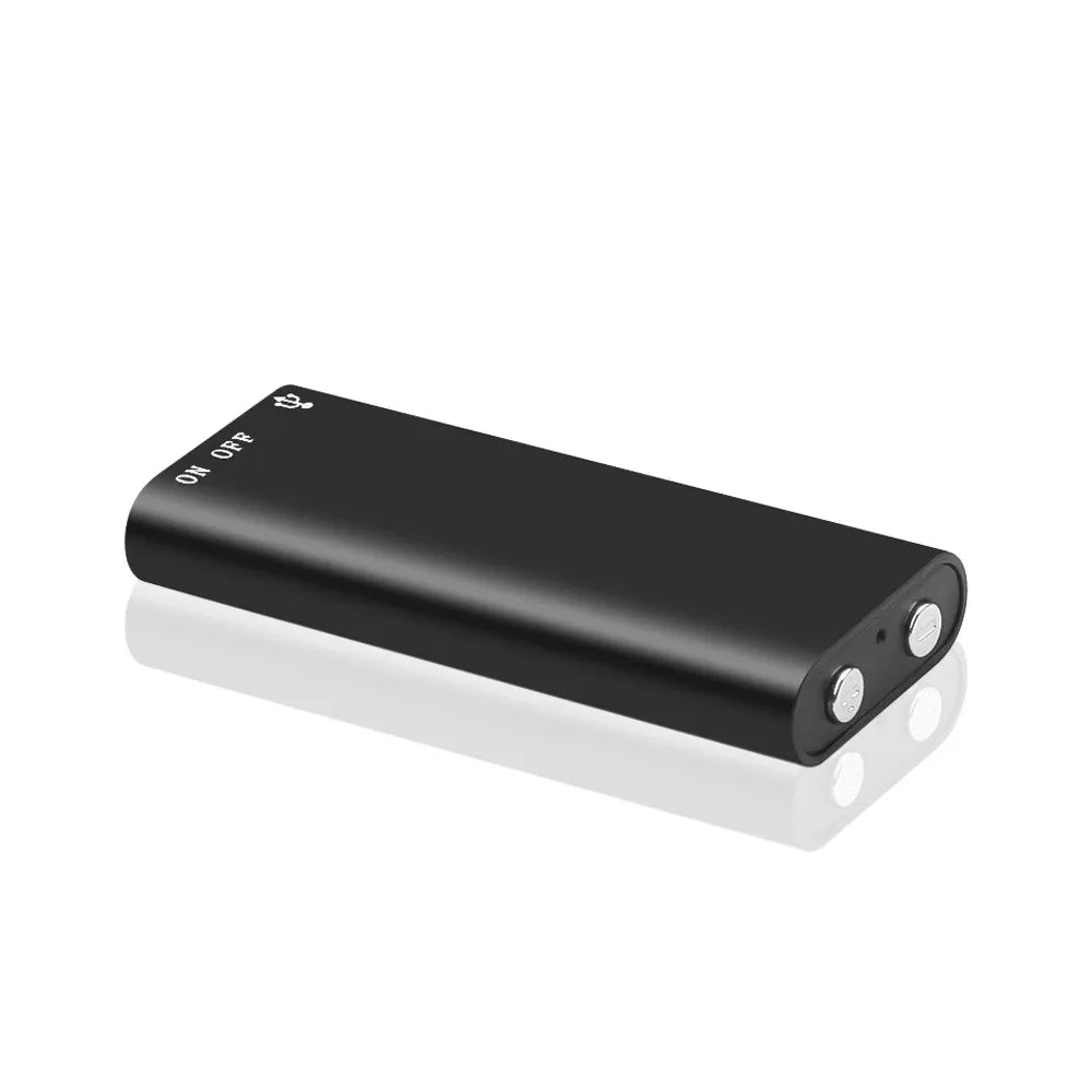 3-in-1 Digital Voice Recorder & MP3 Player – 192Kbps Mini Audio Recorder