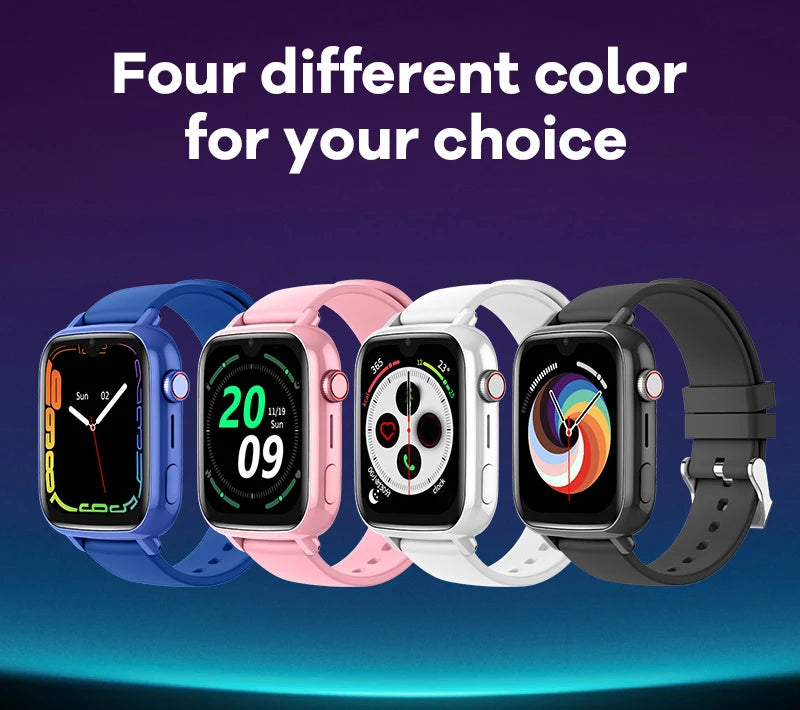 4G Kids Smart Watch with GPS, WiFi, Video Call, SOS, Camera & Location Tracker