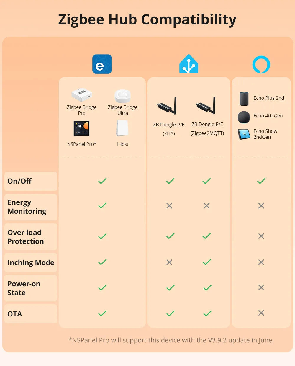 SONOFF S60ZB Zigbee Smart Plug EU/UK