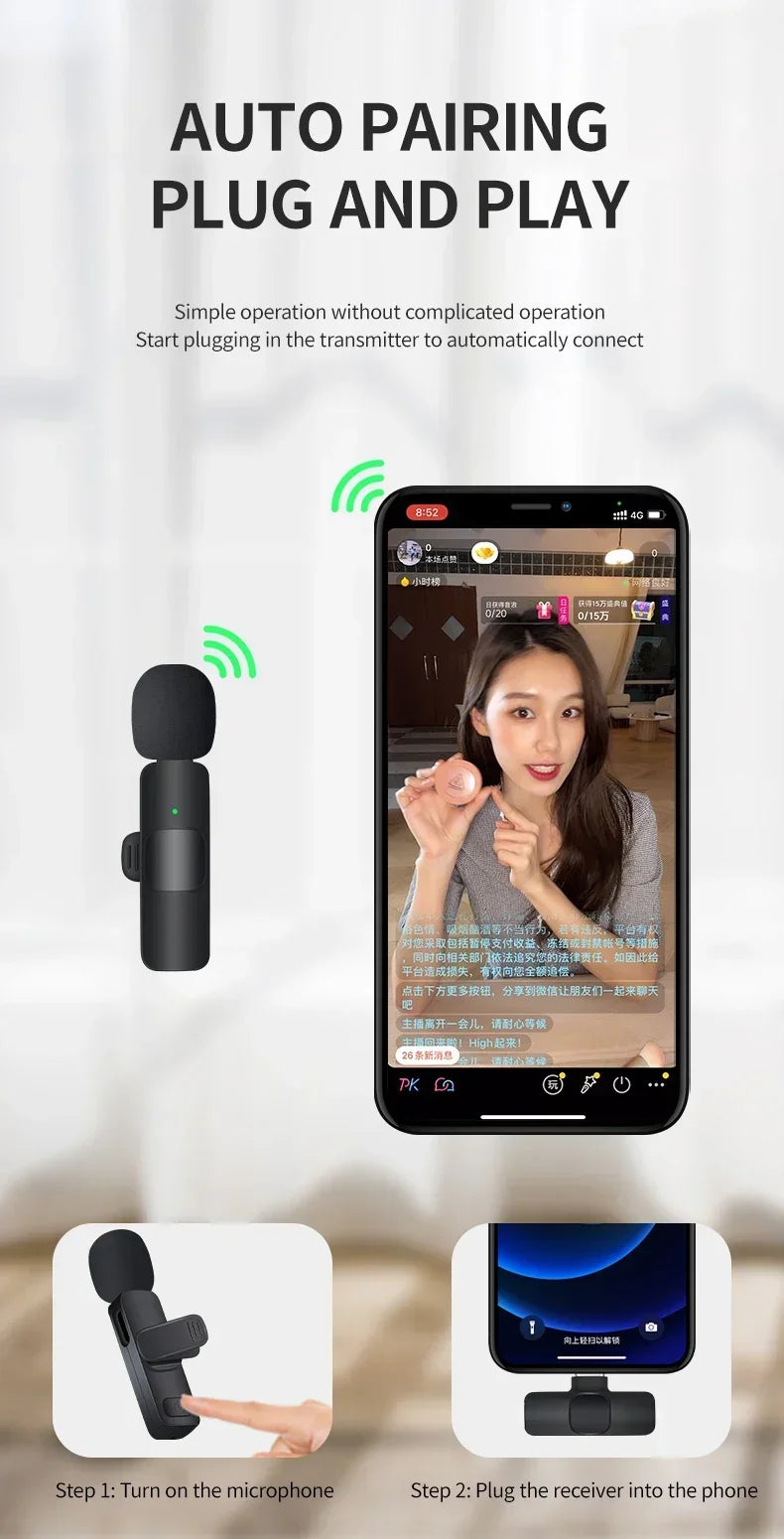 Basix Wireless Lavalier Microphone