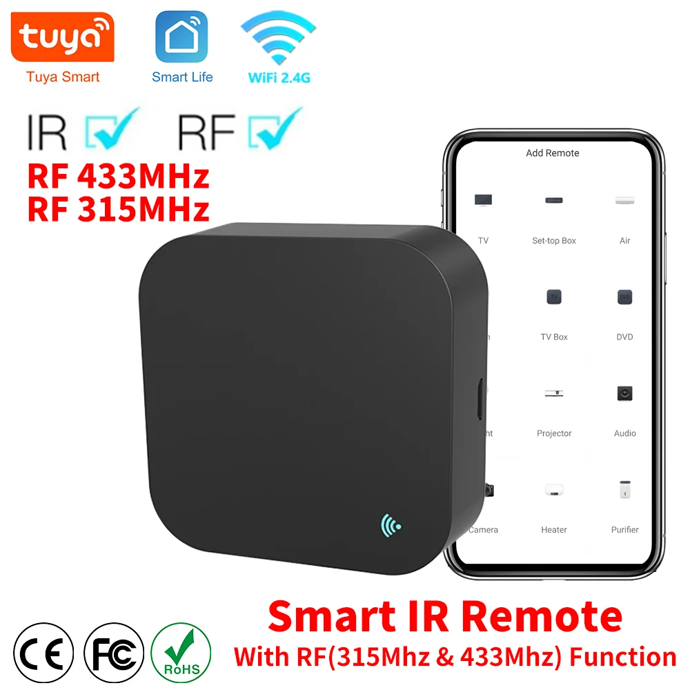 Tuya WiFi RF/IR Smart Remote