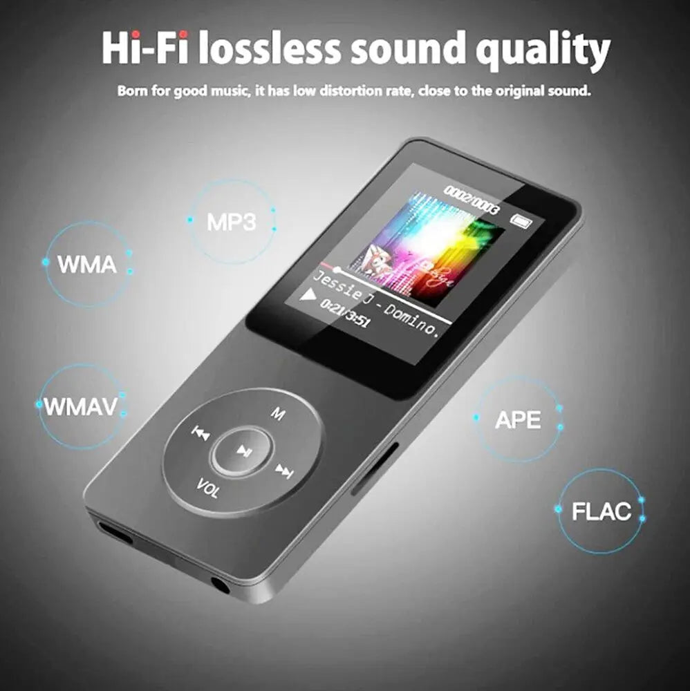 Bluetooth MP4/MP3 Lossless Music Player with TFT LCD