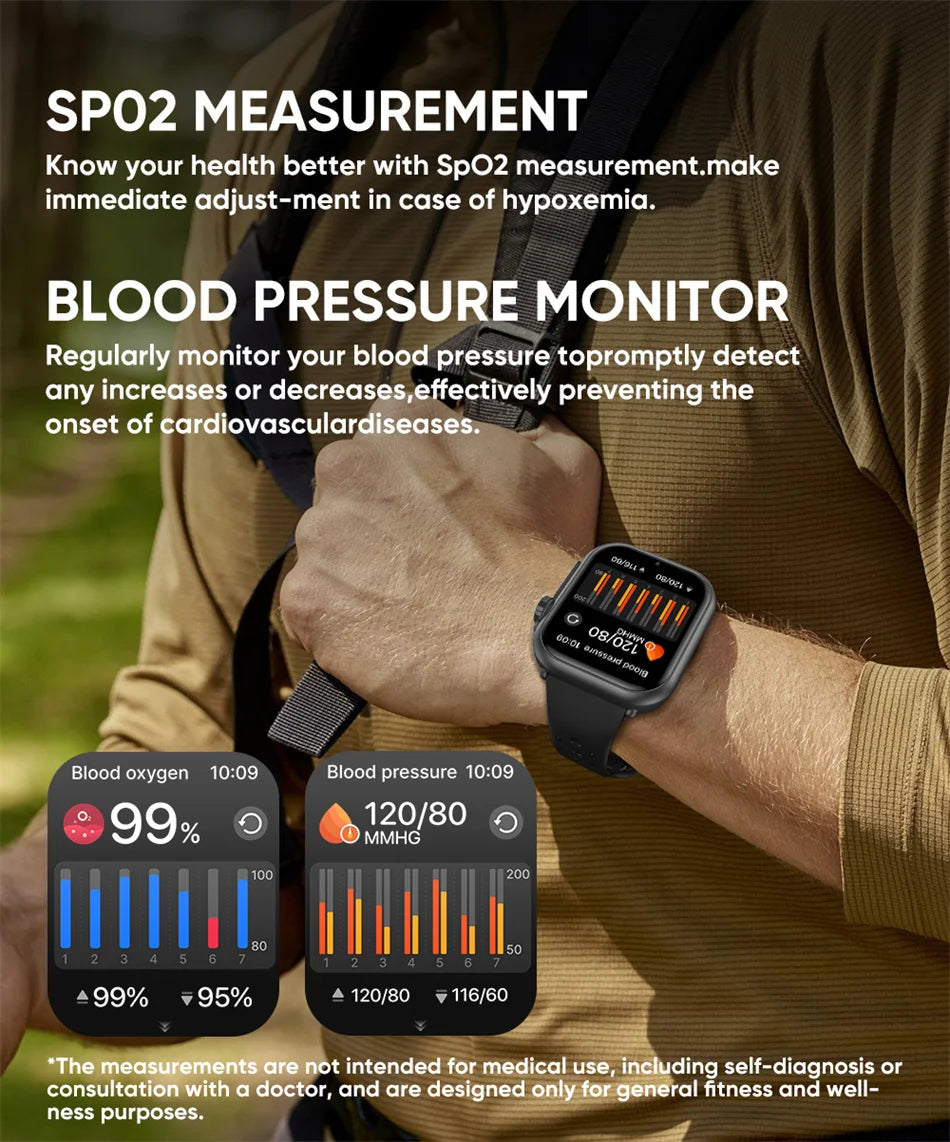 Smartwatch Ultra 2 – 1.85" HD Touch Screen