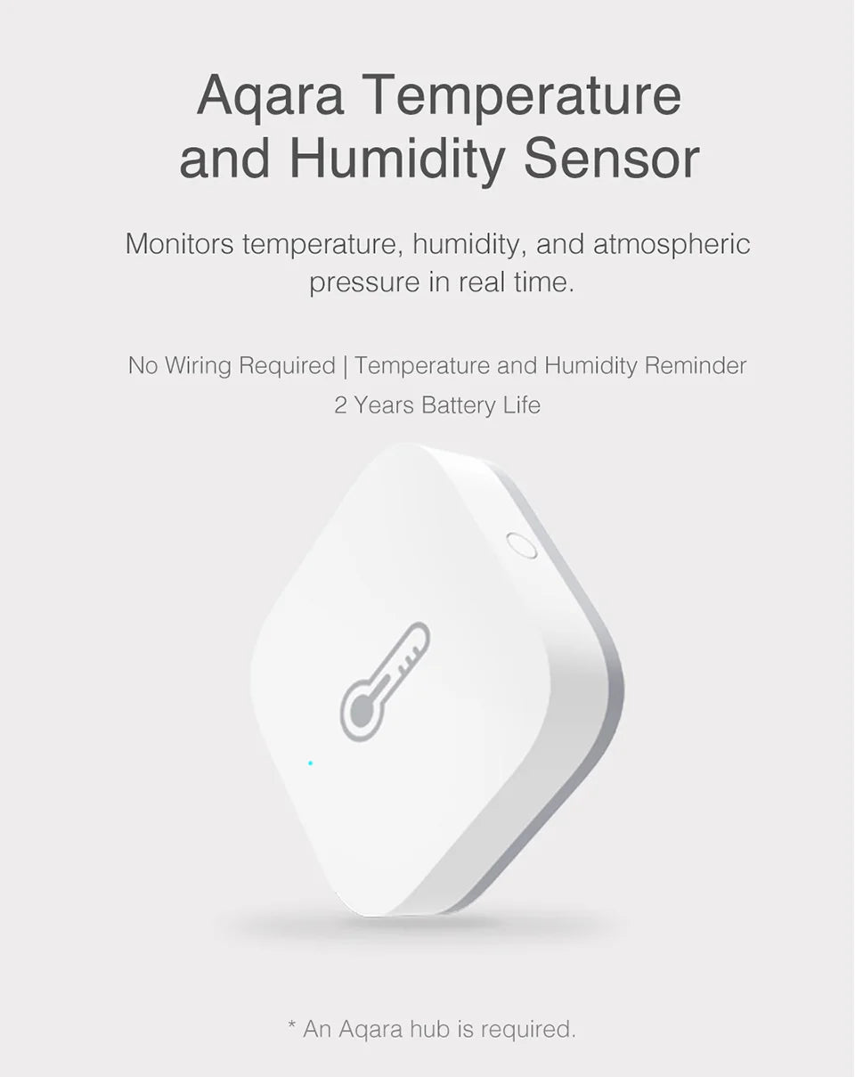 Aqara Zigbee Temp & Humidity Sensor