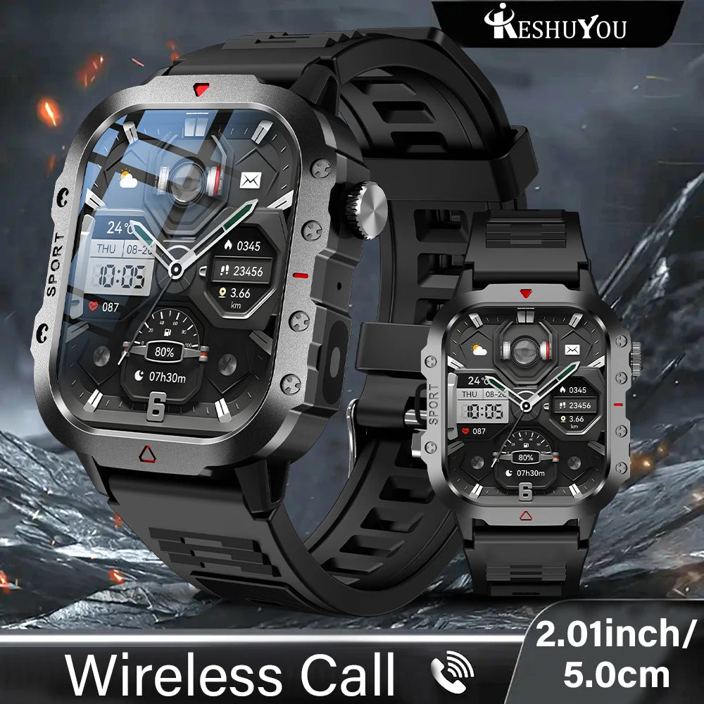 KESHUYOU Outdoor Smart Watch 2.01" HD