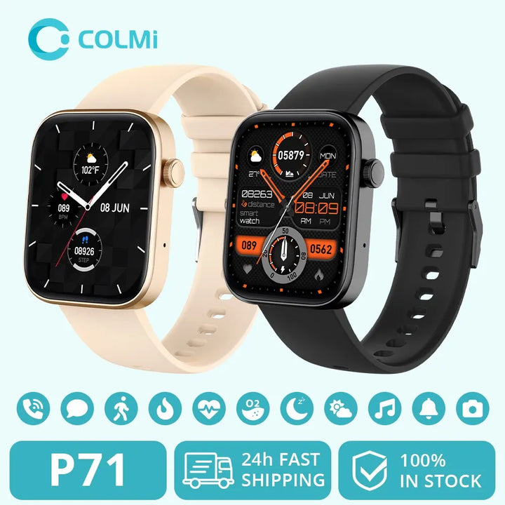 COLMI P71 Smart Watch – Bluetooth Calling
