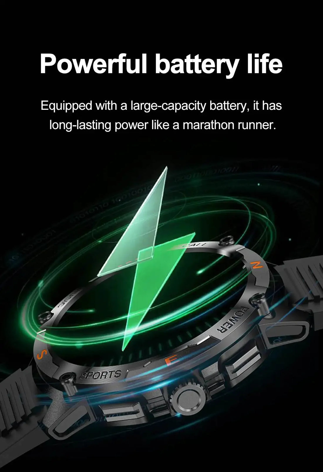 Outdoor Smart Watch – 5 Satellite GPS