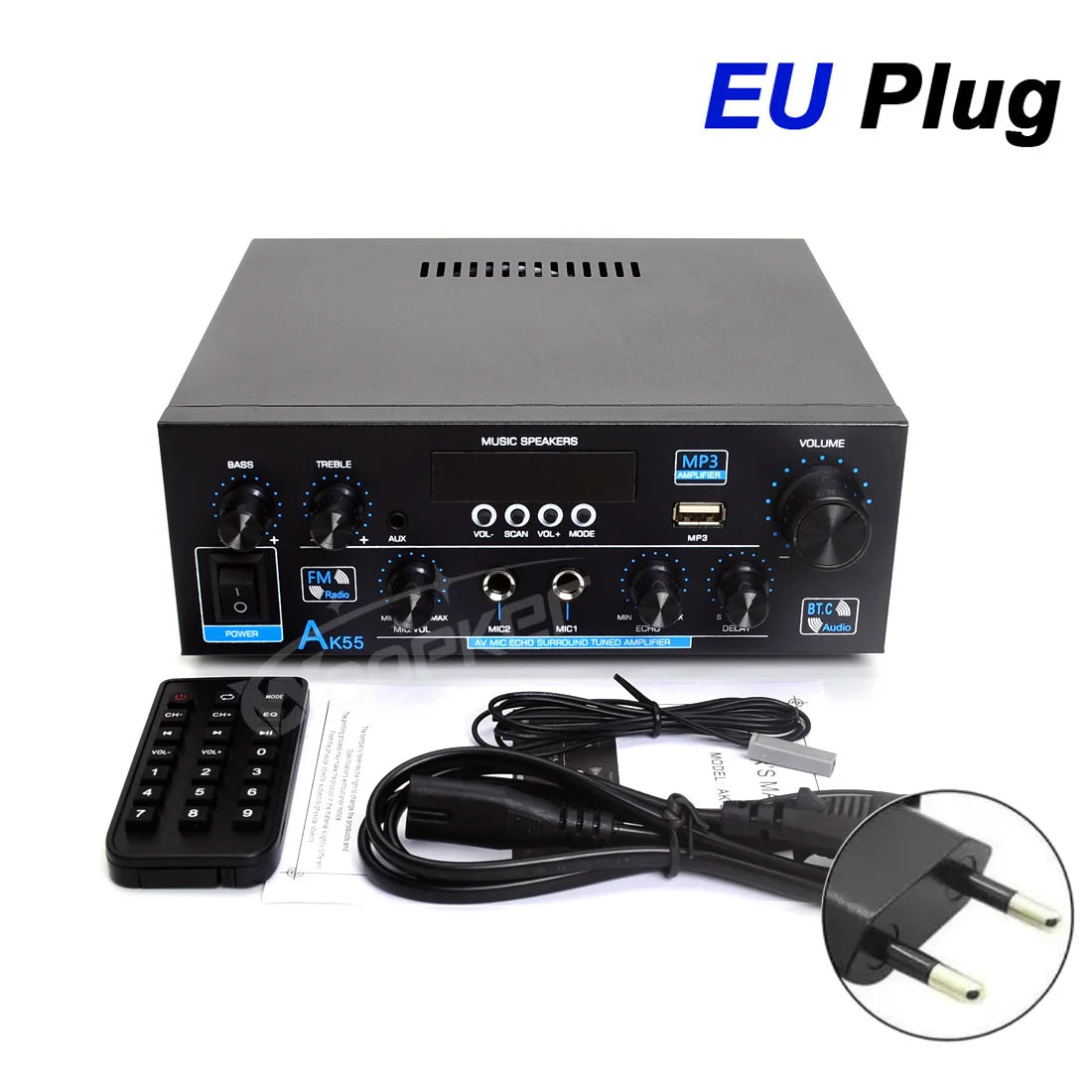 Woopker AK Series Digital Bluetooth Amplifier