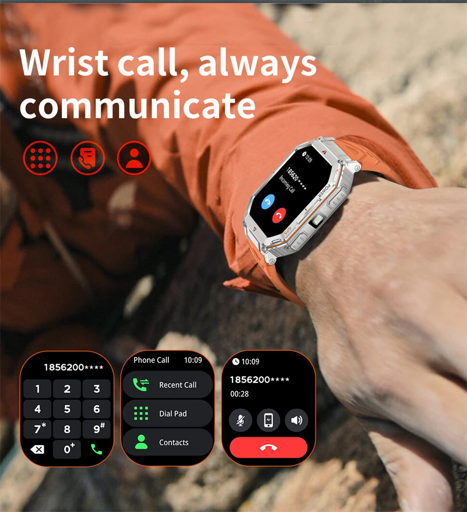 LIGE Men’s Outdoor Smart Watch
