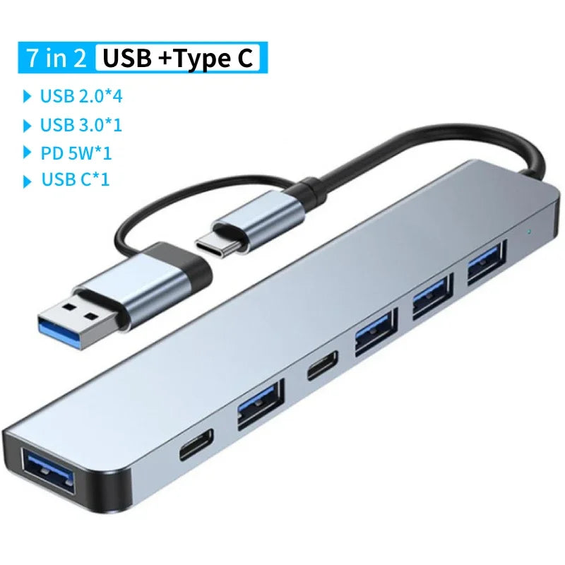 USB-C 3.0 Multiport Adapter Hub
