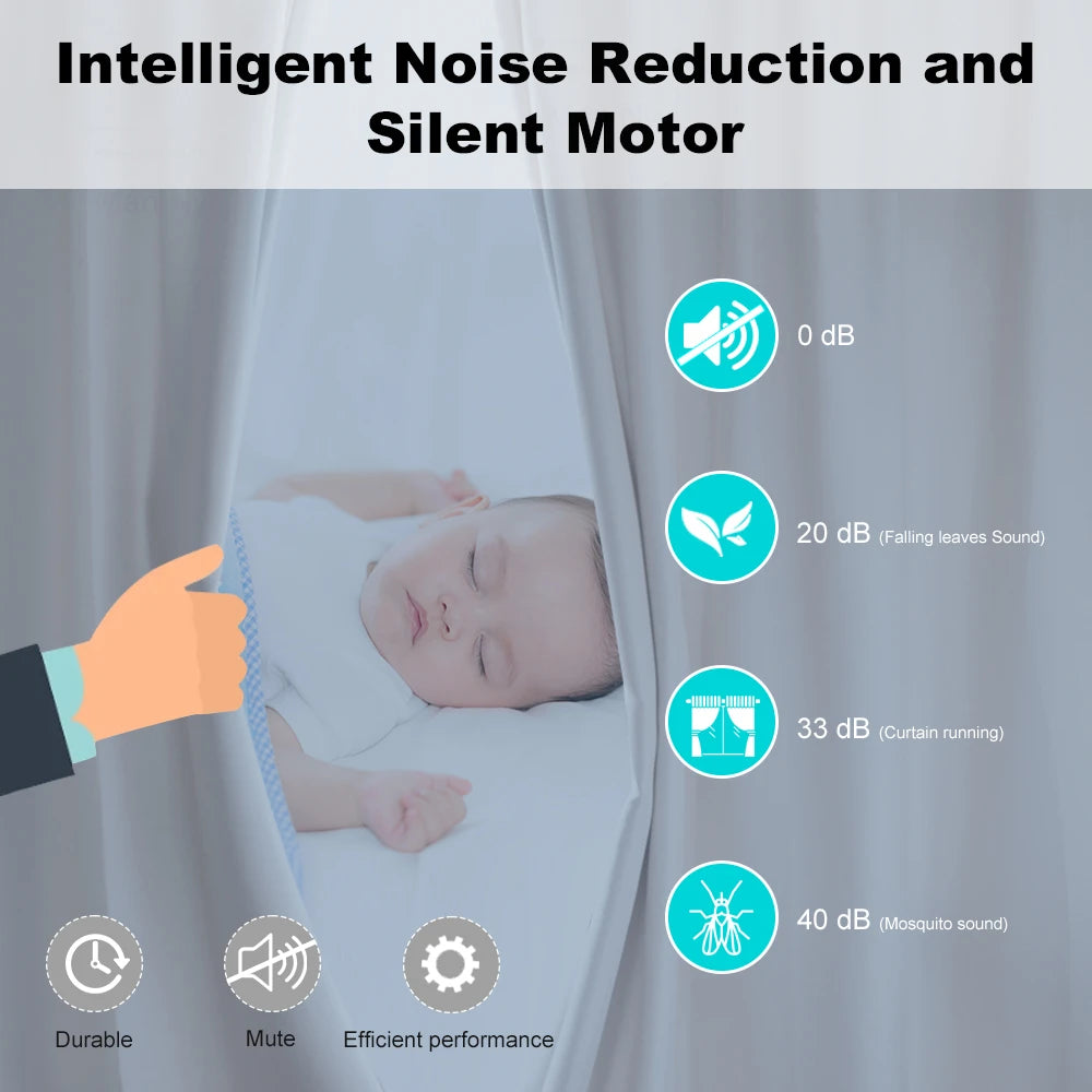 Tuya 155MM Smart Curtain Motor