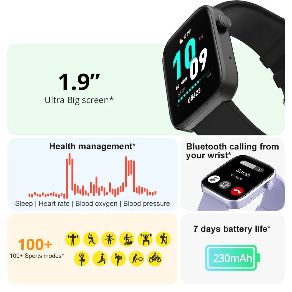 COLMI P71 Smart Watch – Bluetooth Calling