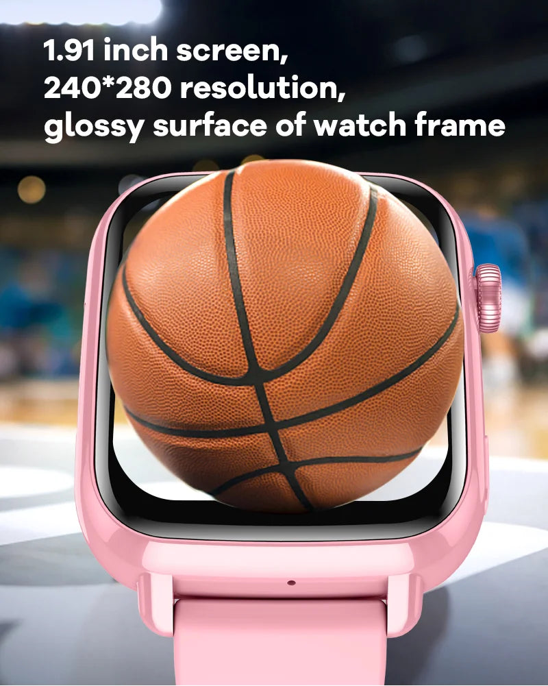 4G Kids Smart Watch with GPS, WiFi, Video Call, SOS, Camera & Location Tracker