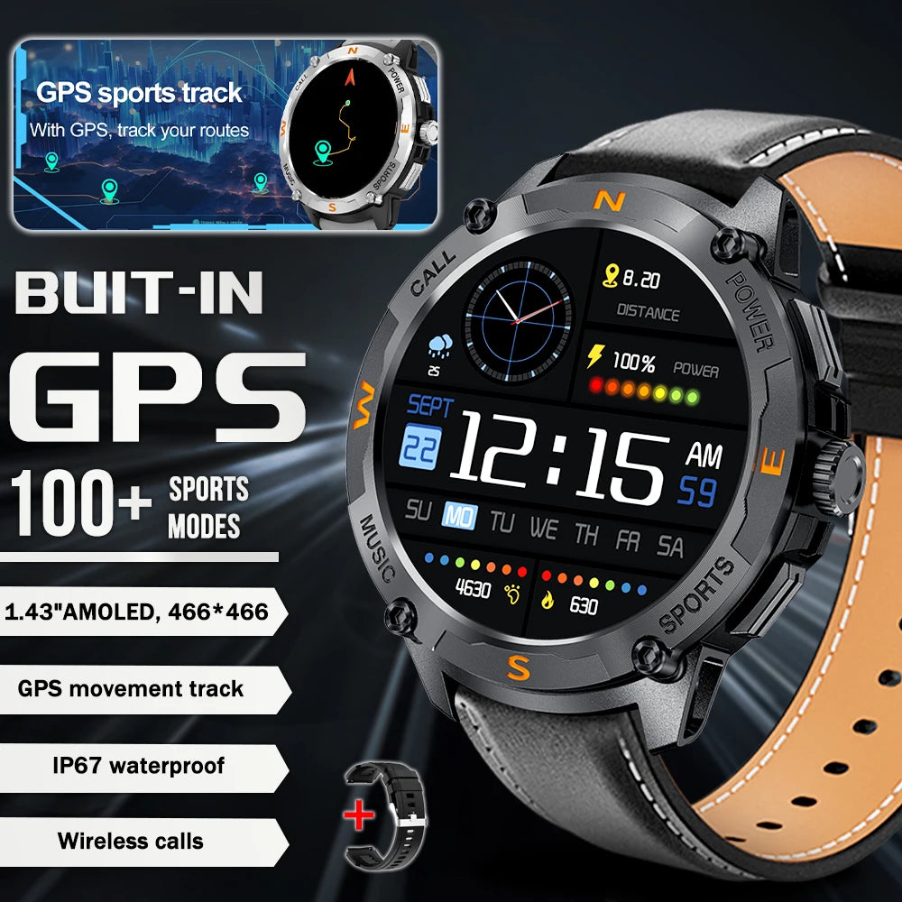 Outdoor Smart Watch – 5 Satellite GPS