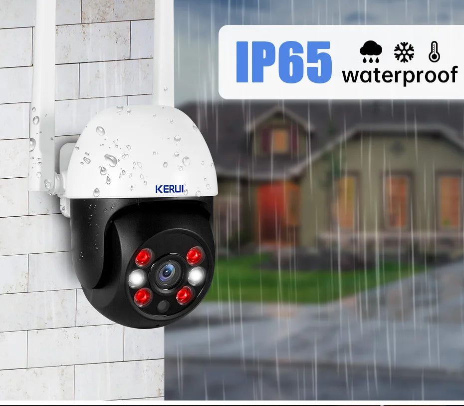 KERUI 4K Dual Lens PTZ WiFi Camera
