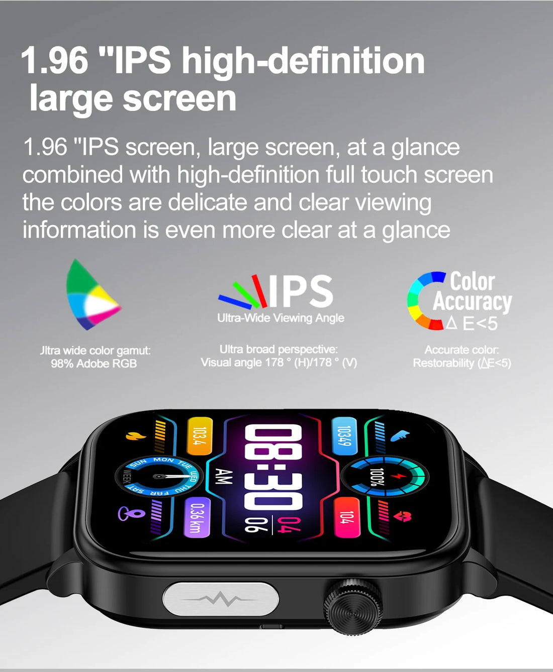2025 ECG+PPG Smartwatch – Women’s Menstrual Health